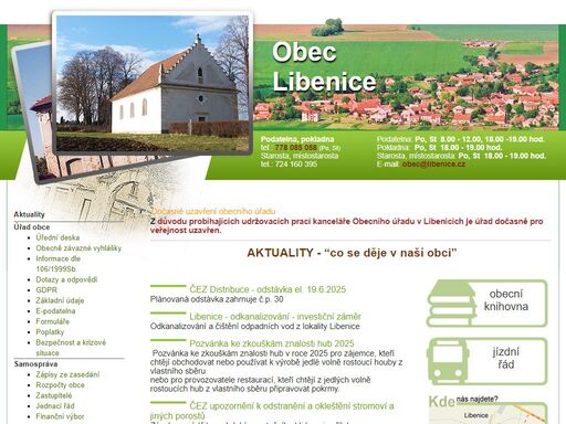 obec libenice na kolínsku