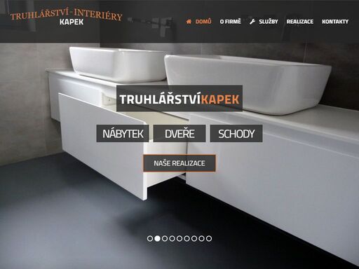 jsme schopni vybavit nábytkem i stavebně truhlářskými výrobky např. rodinný dům nebo menší hotel od a – z.