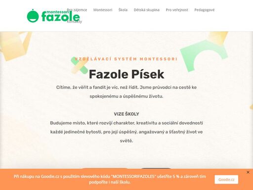 cítíme, že věřit a fandit je víc, než řídit. jsme průvodci na cestě ke spokojenému a úspěšnému životu pro vaše dítě. přijďte nás navštívit.