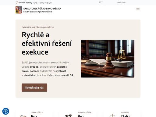 zajišťujeme profesionální exekuční služby, včetně dražeb, exekutorských zápisů a právní pomoci. s důrazem na rychlost a efektivitu chráníme vaše zájmy po celé čr.