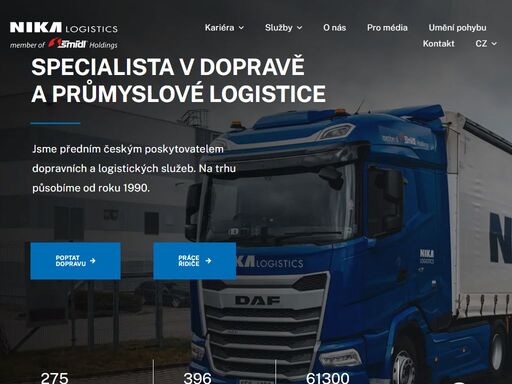 komplexní služby v oblasti silniční nákladní dopravy a logistiky. široké portfolio zemních a těžebních prací.