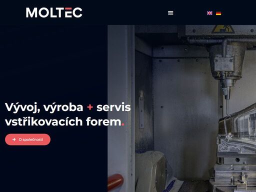 jsme česká společnost specializovaná na vývoj, výrobu a následný servis vstřikovacích forem od roku 1994.