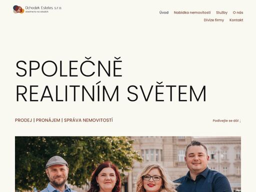 jsme rodinná realitka, která staví na vztazích, obchodní etice a efektivitě. zajišťujeme kompletní realitní servis i navazující služby kolem nemovitostí.