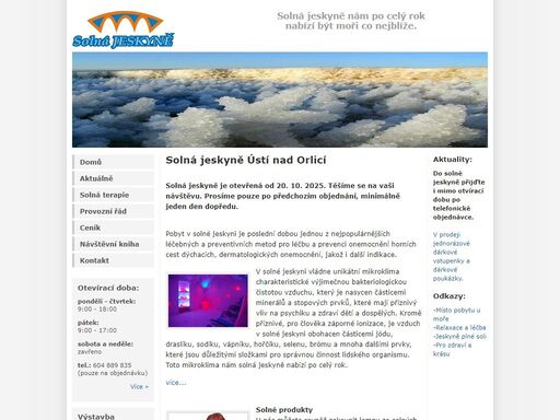 solná jeskyně,ústí nad orlicí,solná jeskyně ústí nad orlicí,sůl,jeskyně,solné jeskyně,mořské klima,zdraví,klima,mořské,astma,alergie,léčba,léčení,relaxace,uvolnění,mrtvé moře,péče o tělo,relaxační centrum