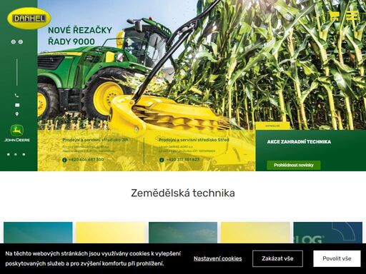 prodej strojů zemědělských značky john deere jsme postupně rozšířili i na zahradní a komunální techniku, kde se také, díky nejen kvalitnímu servisu, dostáváme na přední příčky prodeje v čr.