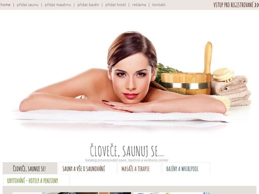 sauny v čr a vše o saunování. katalog provozovatelů saun a wellness center dle regionů.
