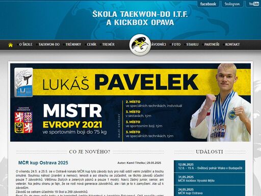 str?nky opavsk?ho taekwon-do