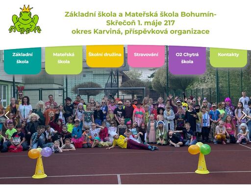 základní škola a mateřská škola bohumín - skřečoň 1.máje 217 okres karviná, příspěvková organizace