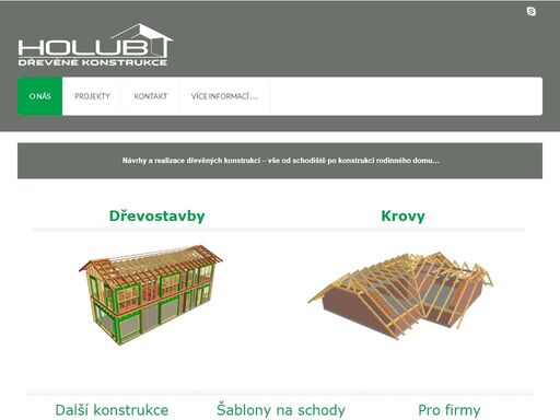návrhy a realizace dřevěných konstrukcí – vše od schodiště po konstrukci rodinného domu…