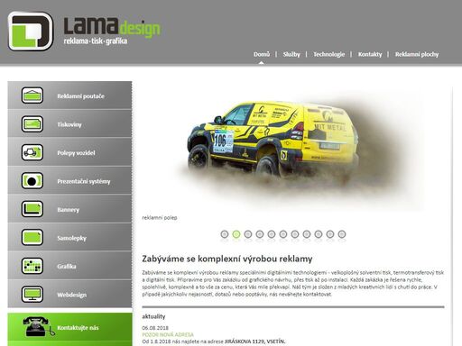 lama design - reklama tisk grafika