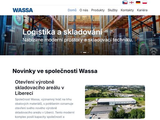 potřebujete flexibilní a kvalitní vývoj a výrobu obalů? wassa se specializuje na kartonážní výrobu a poskytuje náhradní plnění. logisticky zajistíme expedici v čr, de, pl a další země eu.