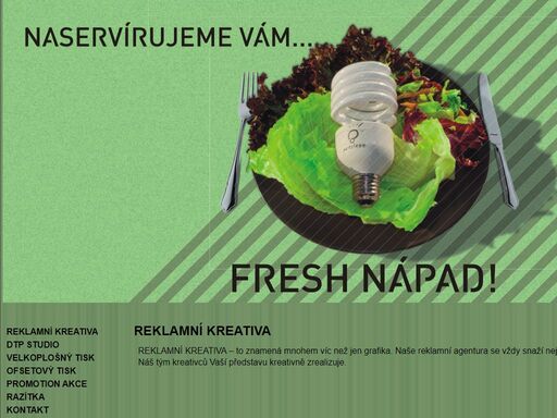 digitální tisk, ofset, plotr, návrhy kampaní, idea making, dtp, statická grafika