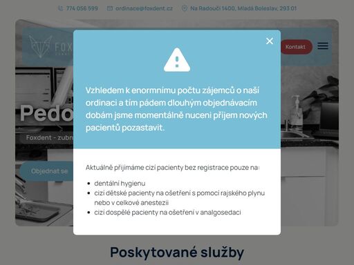 špičková a moderně vybavená zubní ordinace v mladé boleslavi.