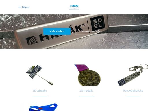 již 24 let pro vás vyrábíme originální odznaky, medaile, spony a přívěsky. garantujeme rychlost, preciznost a kvalitu. » wehl reklamní předměty
