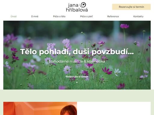 masážím a kosmetice se věnuji více jak 20 let. mojí specialitou je bowenova masáž a dornova metoda. účinně ulevím vašemu tělu, duši i mysli.
