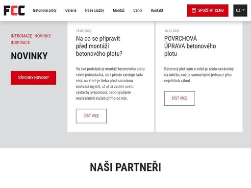 betonové ploty za dobrou cenu nakupujte přímo od výrobce. výroba, prodej a montáž od fcc beton.