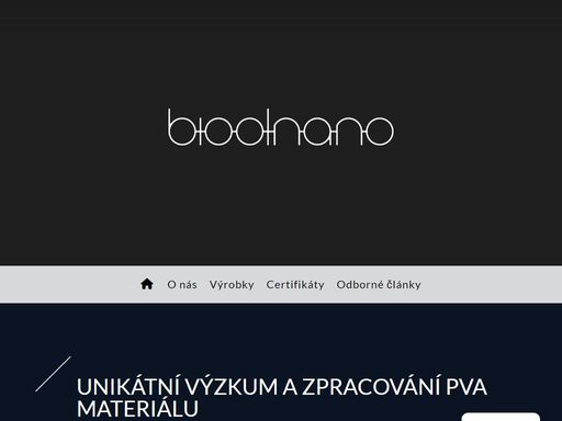 specializujeme se na vývoj a přípravu k výrobě v oblasti zdravotnické bioekologie s důrazem na inovativní využití pva materiálů.