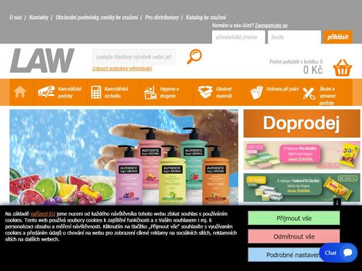 společnost law cz s.r.o., lawshop.cz - kancelářské vybavení