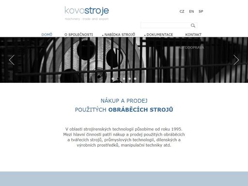 prodej kovoobráběcích strojů, kovoobráběcí stroje, brusky, vrtačky, soustruhy