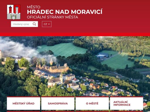 oficiální stránky města hradec nad moravicí