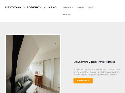 ubytování hlinsko, ubytování, levné ubytování, apartmán, parkoviště, hotel, pokoj, booking, airbnb, rezervace, levné ubytování