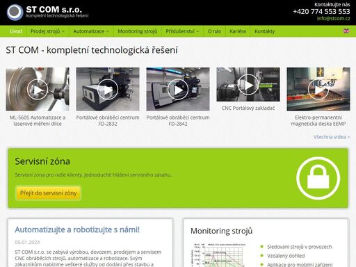prodej a dodávky soustruhů, horizontálních soustruhů, vertikálních obráběcích center a cnc dlouhotočných automatů