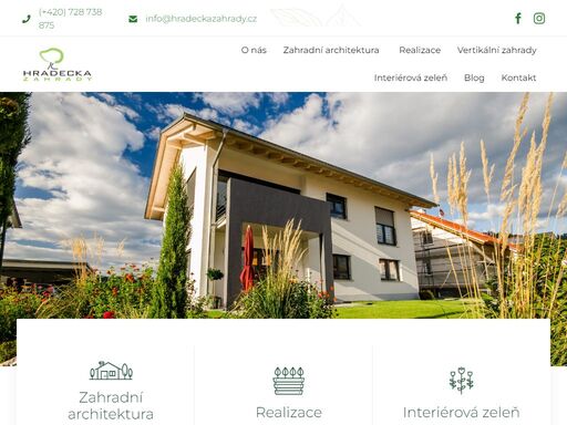 návrhy zahrad, velmi atraktivní vertikální stěny a zajímavá zelená řešení prostorů. originalita, moderní trendy a zápal pro každý nový projekt.