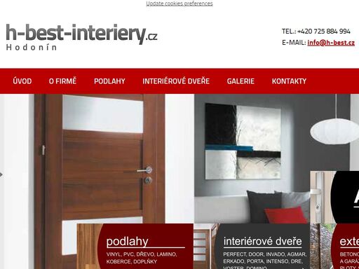 h-best-interiery.cz hodonín - interiérové dveře, podlahy - hodonín, břeclav, kyjov, strážnice