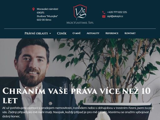ať už potřebujete pomoci s prodejem nemovitosti, rozvodem nebo s obhajobou v trestním řízení, jsem tu pro vás. ? nabízím právní služby v brně. kontaktuje mne.