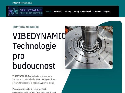 vibedynamics - engineering, strojírenství. poskytujeme špičková řešení v oblasti engineeringových služeb, strojírenství, dodávek komponent.