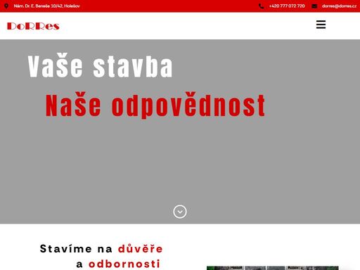 společnost se sídlem v holešově zaměřená na stavební dozor, bezpečnost práce (bozp), tvorbu stavebních rozpočtů.