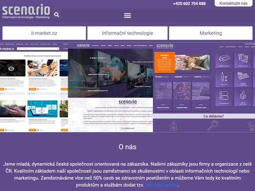 scenario s.r.o. - marketing a informační technologie
