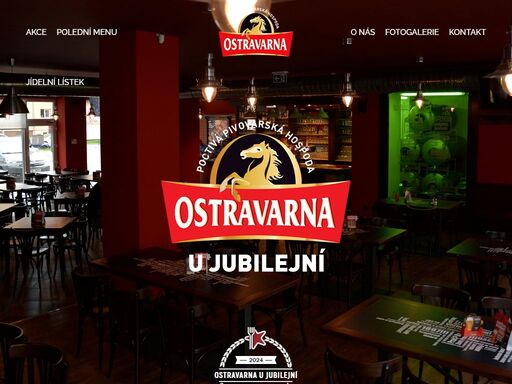 ostravarna, ostravar, jubilejni, hospoda, denni, menu poctivá pivovarská hospoda ostravarna u jubilejní s českou kuchyni a specialitami k pivu. ostravar z tanku. nabízíme také denní menu.