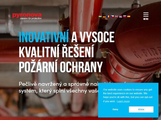 full-service fire protection solutions. we thrive on challenges, delivering tailor-made solutions with cutting-edge technologies and top-quality components. explore our product portfolio!