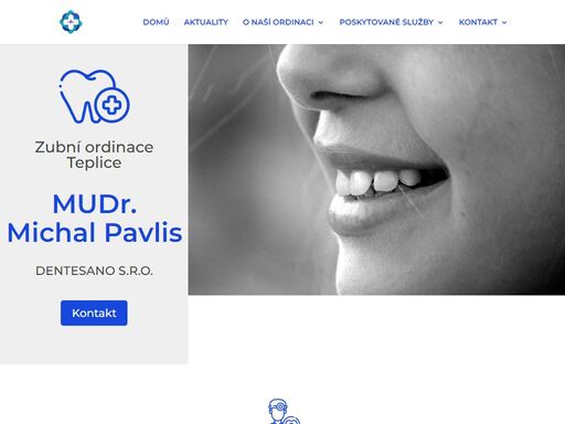 zubní ordinace teplice mudr. michal pavlis poskytuje kvalitní služby v oblasti péče o zuby. péče hrazena z zdravotního pojištění. kontakt tel: +420 417 519