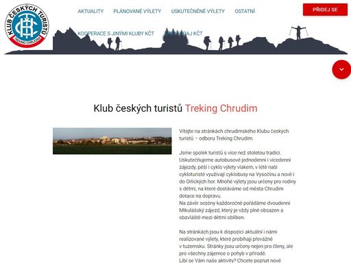 kčt treking chrudim - výlety kčt treking chrudim