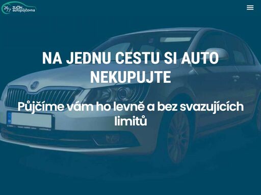 nejlevnější autopůjčovna v praze | nabízíme vozidla od 500 kč na den | neomezujeme najeté km | vozidla jsou vybavena dálniční známkou |