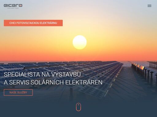 eicero intelligent power dodává průmyslová řešení v rámci solárních instalací na klíč. naše služby obsahují kompletní inženýring, instalace, servis a dotační poradenství.