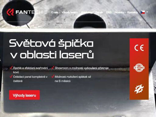 kompletní dodávka laserových svařovacích a čistících zařízení na klíč — úspora peněz a času s našimi laserovýcmi svářečkami fantech! poradenství, školení i servis. nabízíme kompletní dodávku, poradenství a servis laserových svářeček.