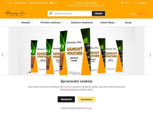 masáže, wellness, zdravé produkty green ways