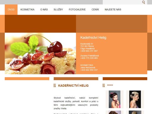 kadernictvihelig kadernictvi helig olga hradilova prerov kadernictvi prerov kadeřnictví přerov