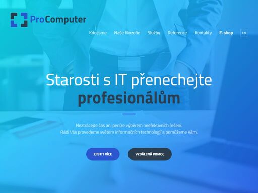 prodej a servis výpočetní techniky, výstavba a správa počítačových sítí, tvorba webových aplikací, poradenství v oblasti it a další služby.