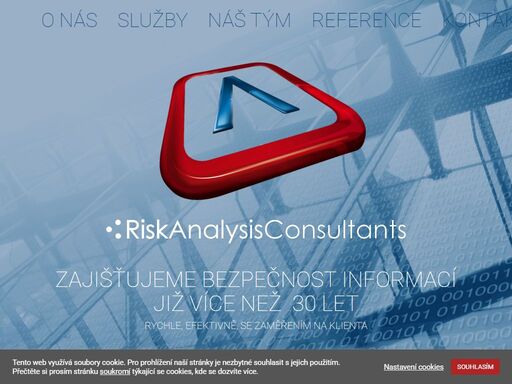 risk analysis consultants, s.r.o - nezávislá poradenská společnost. bezpečnost informací je naší prioritou již od roku 1995.