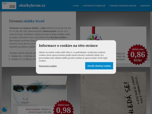 dejte vaší korespondenci nový háv! oboustranný potisk dopisních obálek. za ceny, kterým nebudete věřit. navíc s rozvozem po brně zdarma.