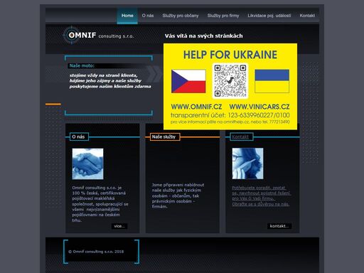 omnif consulting s.r.o. - pojišťovací makléřská společnost nabízející služby firmám i občanům