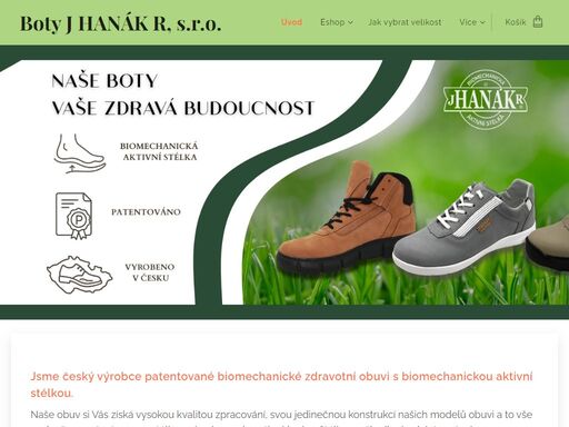 zdravotní obuv boty j hanák r – česká výroba, pohodlí a kvalita pro každodenní nošení. nakupujte online s rychlým doručením.
