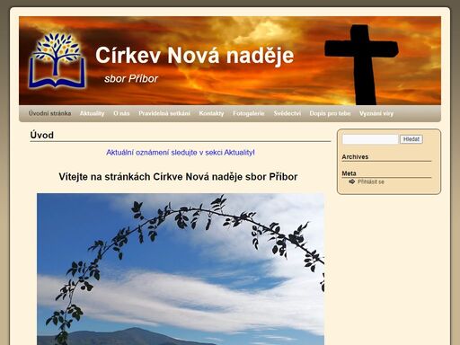  církev nová naděje - sbor příbor 