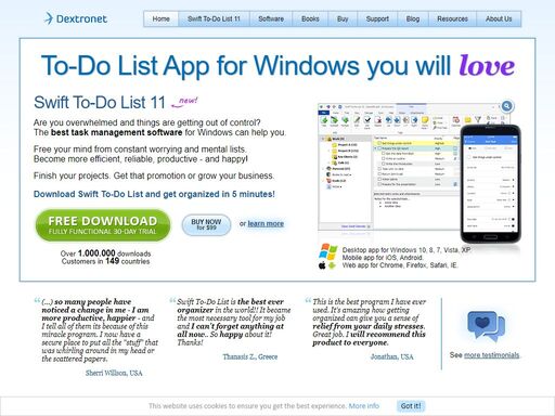 to-do list app for windows, swift to-do list: organize all your tasks and notes in 1 place. the best task management software for windows. free download.