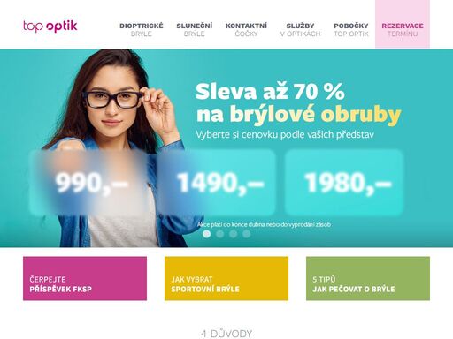 své zákazníky máme v oku, staráme se o jejich brýle i zrak, který jsme precizně změřili. jsme top optik.