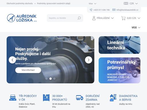 www.loziskaaurednik.cz